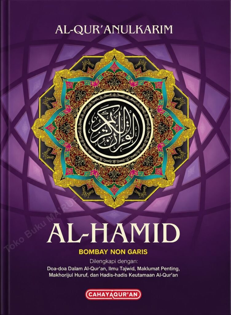 Al-Qur’an Al-Hamid Bombay Non Garis Terjemah Perkata Tajwid A5 dan B5